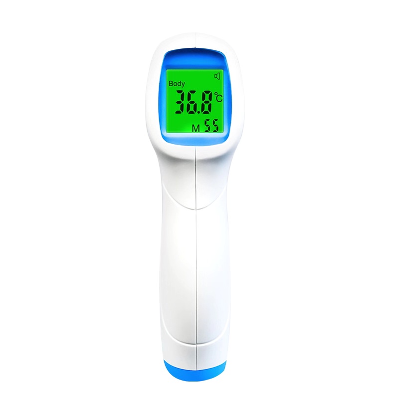Thermomètre numérique infrarouge pour bébé LCD Type de pistolet sans contact IR Testeur de température de surface corporelle frontale